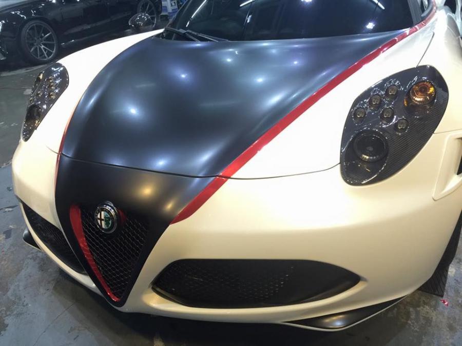  Alfa Romeo 4C by Impressive Wrap 2016 года  (фото 9 из 12)
